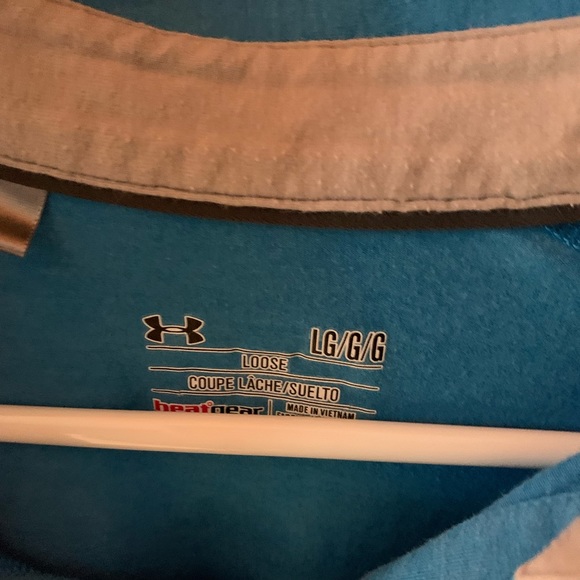 Men’s Under Armour Polo Shirt, size Large - Picture 2 of 2